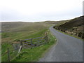 The lane from Collafirth in Shetland