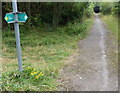 Public footpath at Water Eaton in MK3 5FF