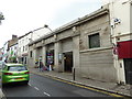 Bodmin Town Centre - building with stone cattle heads in PL31 2PN