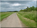 Lane near North Hill in Culverthorpe and Kelby