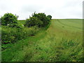 Footpath over the hill, Lilley in LU2 8LJ