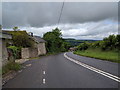 The A375 passing Gobsore Farm, heading for Honiton in EX14 2BJ
