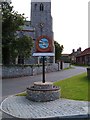Upper Sheringham village sign in NR26 8AD