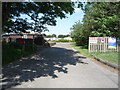 Entrance to Holiday village, Silloth in Silloth-on-Solway