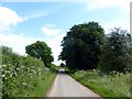 Minor road near Halam in NG22 8AW