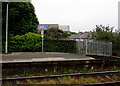 Southwest end of platform 1, Redruth railway station in TR15 2QU