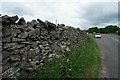 Construction of dry stone wall in SK17 8NA