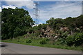 Rock outcrop, Mugdock in G63 9ET