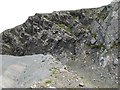 Jointed rock, Old Quarry in LL34 6EU