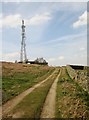 Communication  Mast  at  the  southern  end  of  Guise  Cliff in HG3 5QQ