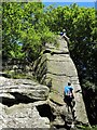 Climbing at Rivelin Rocks in S6 6GD