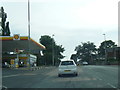 A664 at Shell filling station, Queensway in OL11 2JA