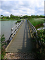 Footbridge, Pagham Lagoon in PO21 4NP