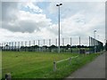 Football pitches at The Grange, Netherton, Peterborough in PE3 6DZ