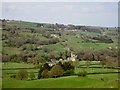 Looking  across  Nidderdale  from  above  Nought  Bank in HG3 5HU