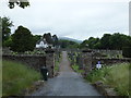 Cemetery entrance, Aberfeldy in PH15 2EJ