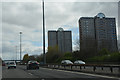 Glasgow City : The M8 Motorway in G32 0BD