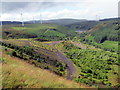 Safle hen bwll glo / Former colliery site in Maerdy Community