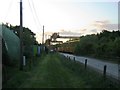 Bridleway, waste transfer station in MK18 2FX