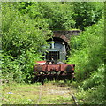 Diesel locomotive at the Flour Mill site in GL15 6BP
