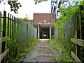 Pedestrian subway under railway, Colchester in CO4 5AR