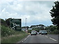 Treliever Roundabout Cornwall A39 A394 in TR10 9EX