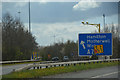 South Lanarkshire : The M74 Motorway - Junction 6 in ML1 3BQ