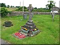 War memorial, Llanllugan churchyard in SY21 0AB