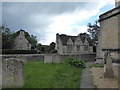 Looking from St Guthlac's over Church Street towards the old school in PE6 8LJ