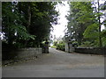 Entrance to Duntrune House in DD4 0PL