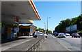 Petrol station on Seafield Road, Edinburgh in EH6 7LE