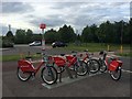 Furzton Bike share station in MK4 1JH