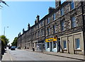 Terraced housing along Southfield Place in EH15 1DJ