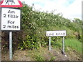 Ludchurch Cross - new road sign - LIME ROAD in SA67 8JB