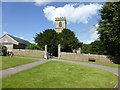 Green space in front of Holy Trinity church, Drybrook in GL17 9LE