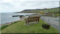 Seat with a view, Helmsdale in KW8 6LG