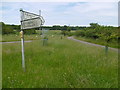 Junction of lanes near Arnold's Oak Farm in East Downs Ward