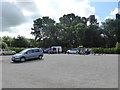 Car park beside the Brookland pub in Meole Brace in SY3 9AG