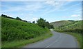 The road to Llanidloes in SY18 6JN