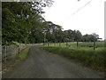 Track to Hillhead near Kingsbarns in KY16 8PT