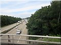 London Orbital Motorway M25 in GU23 6QS