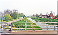 Eastward on River Glen at Pinchbeck West, 1995 in PE11 3SB