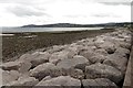 Sea defences in Rhos in LL28 4HS