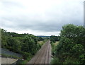 Railway towards Sheffield in NG9 3GJ