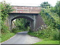 Railway bridge over Sharcott Drove near Pewsey in SN9 5PA