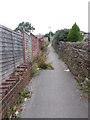 Footpath - Barnsley Road in WF1 9DT