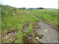 Remains of the southern perimeter track in PE38 9LZ