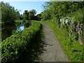 Towpath along the Union Canal in EH28 8LZ