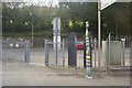 National Cycleway Milepost, Bodmin Parkway Station in PL30 4BG