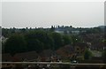 Houses on Viaduct Drive, from the railway in WV6 0TT